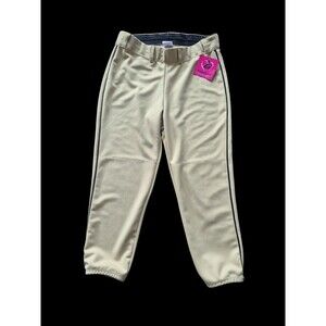NEW The Gluv Athletique Women's Mustard Softball Pants Size XL